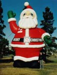 Santa Christmas inflatable